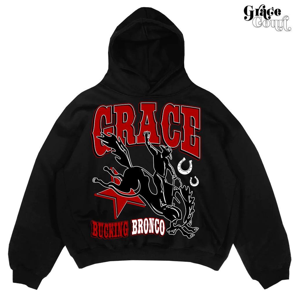Grace Bucking Bronco Hoodie