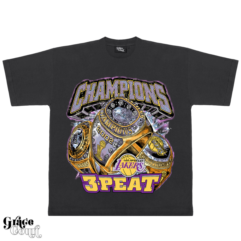 LA Lakers Champions 3 Peat