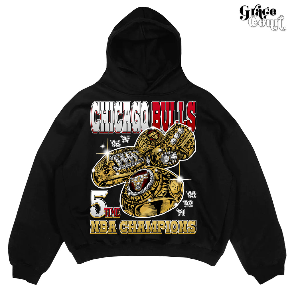 Chicago Bulls 5x Champions Hoodie